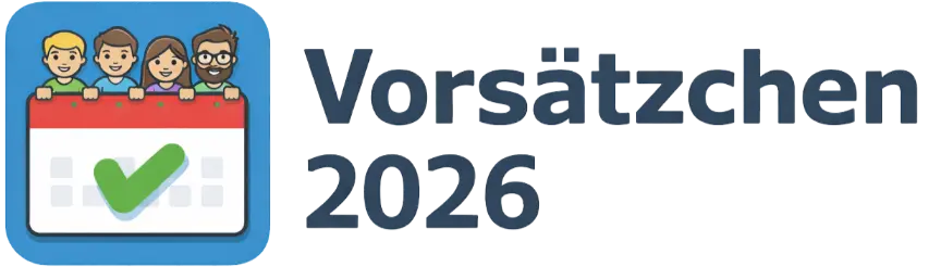 Vorsätzchen 2026